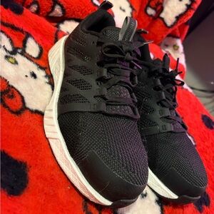 Reebok Black and White Women's Sneakers